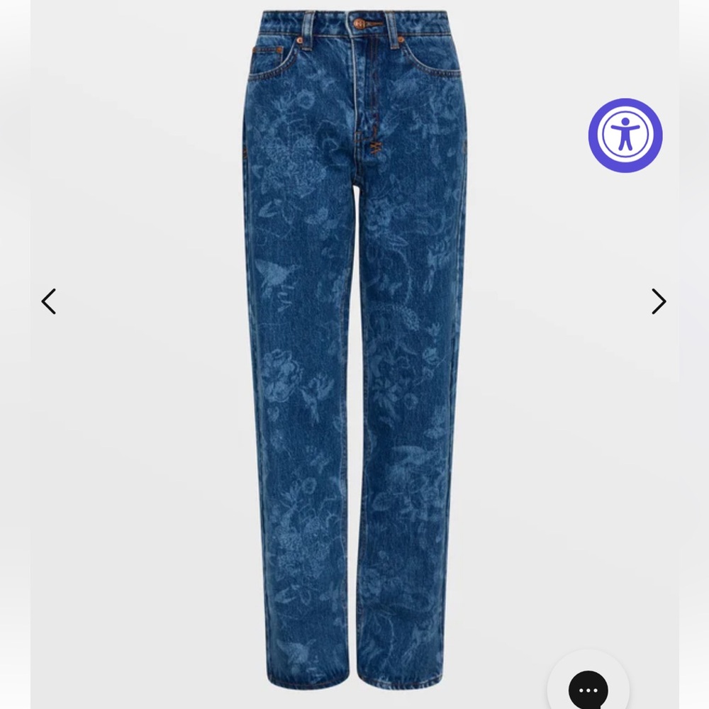 Free People x KSUBI playback imprint jean NWT